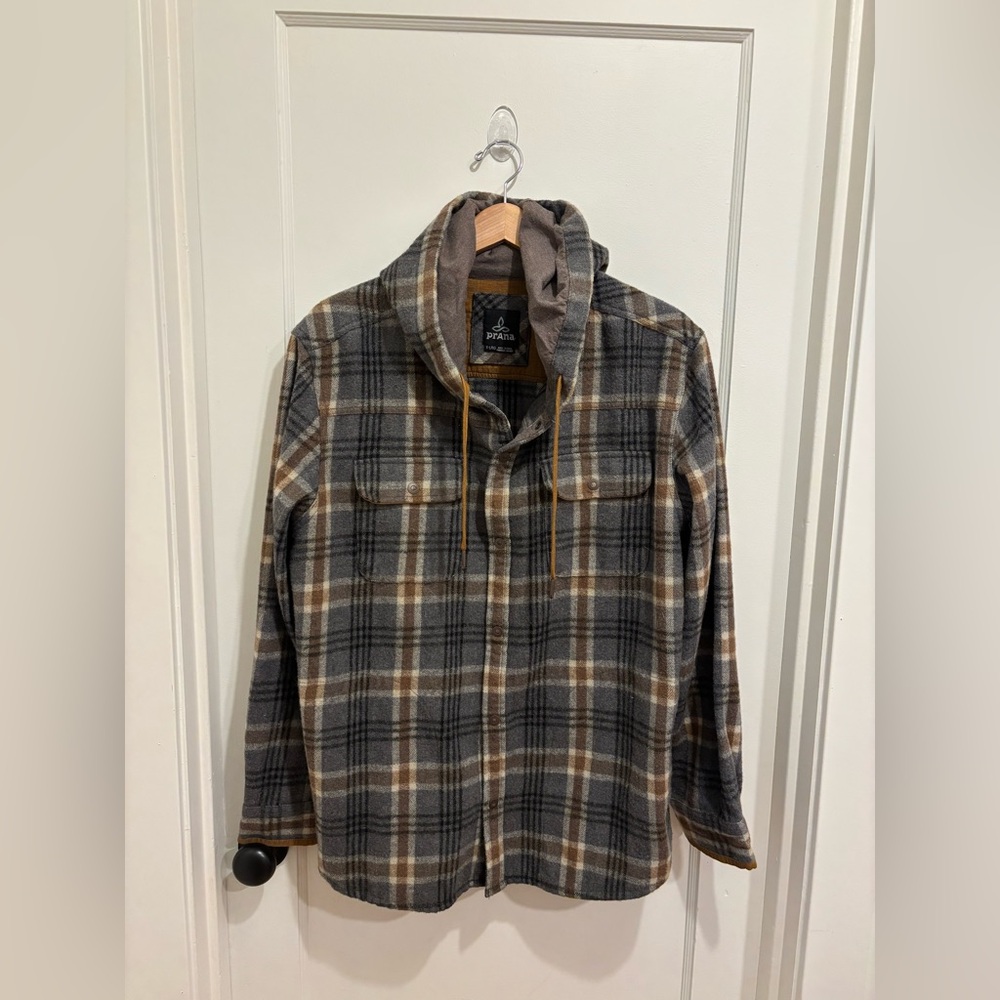 Prana Multicolor Jacket Men’s X-Large Wool Blend